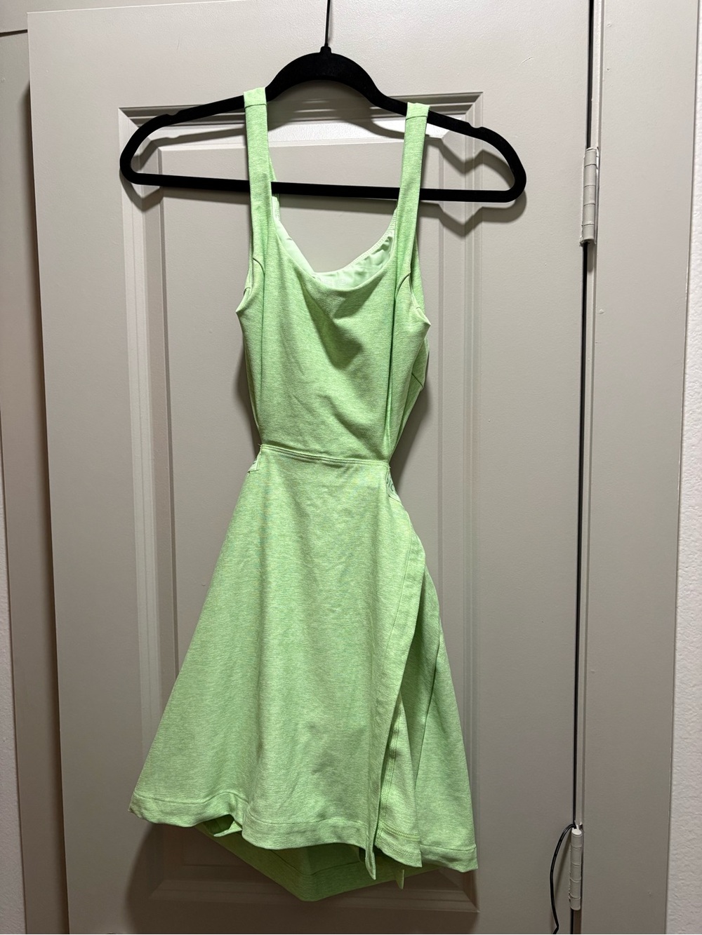 Outdoor Voices Mint Green Sleeveless Fit-and-Flare Dress